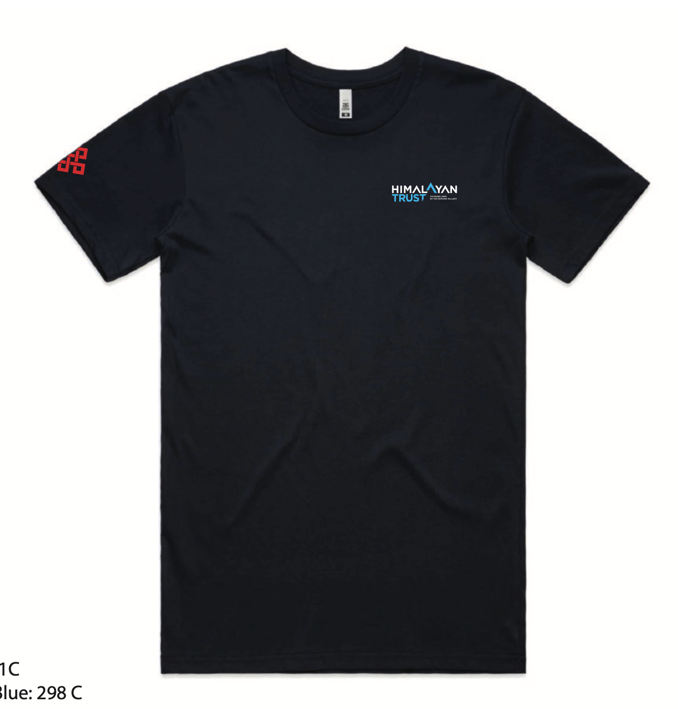 Himalayan Trust Logo Tee with the Eternal Knot