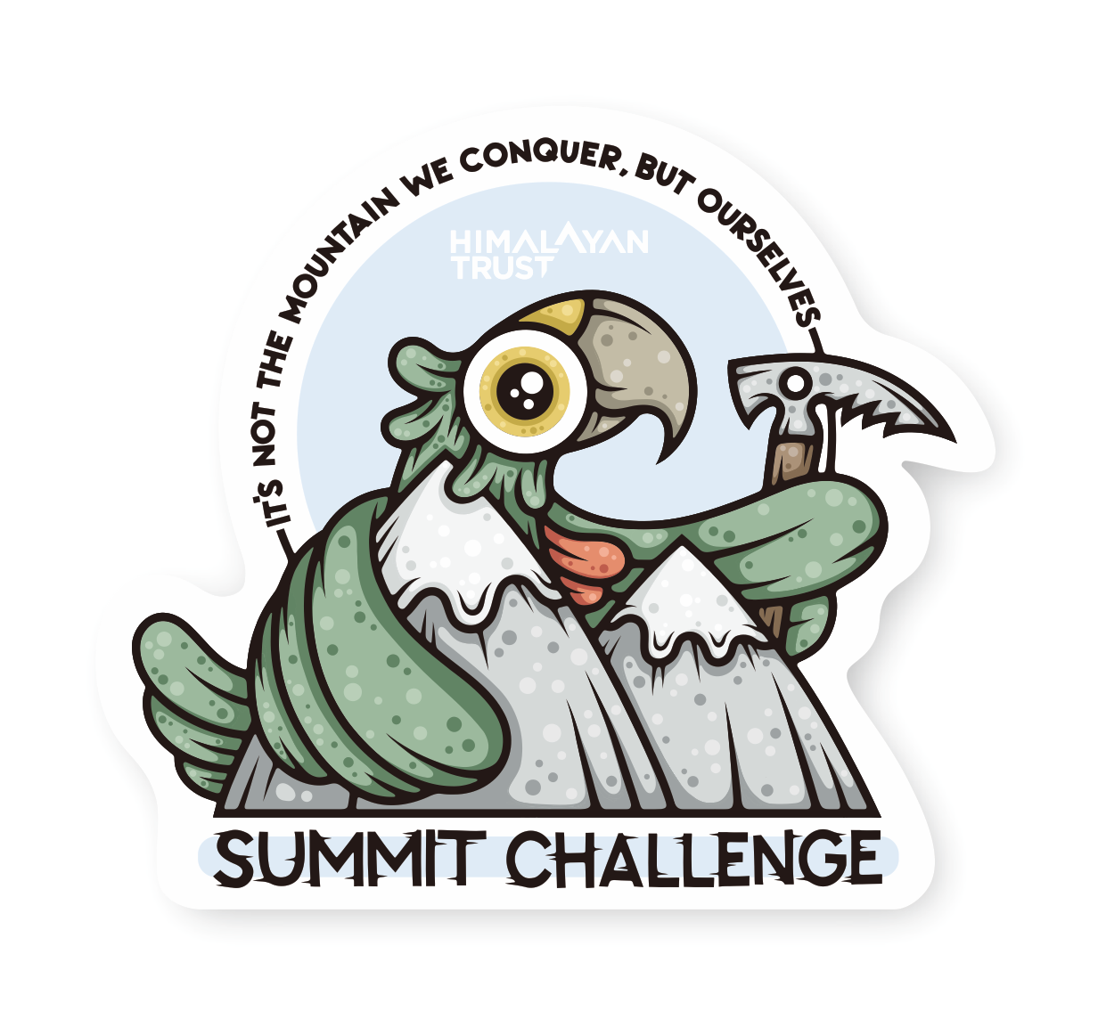 Summit Challenge Sticker